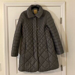 Fay | Puffer Knee Length Parka | Dark Gray | XXL